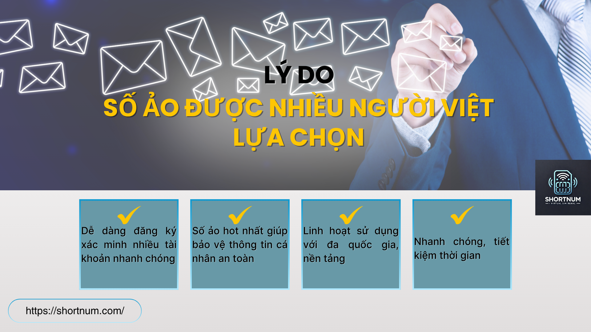 Lý do số ảo được nhiều người Việt lựa chọn